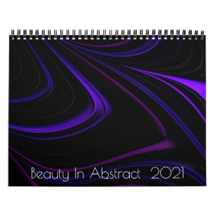 Schoonheid in Abstract 2021 Kalender