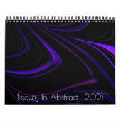 Schoonheid in Abstract 2021 Kalender (Hoes)