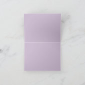 Schoonheid in BBT Mitzvah Dank je wel Bedankkaart (Binnen)