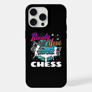 Schoonheid in beweging - Meisjes Schaakspeler iPhone 15 Pro Max Case