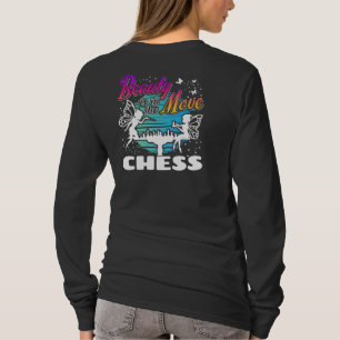 Schoonheid in beweging - Meisjes Schaakspeler T-shirt