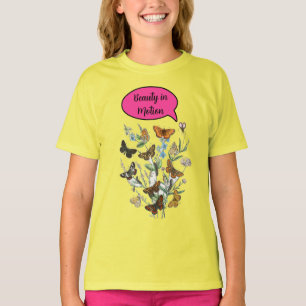 Schoonheid in beweging T-shirt voor vrouwen met vl