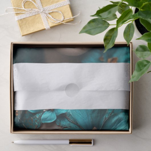 Schoonheid in bloemen3 tissuepapier (Geschenk)