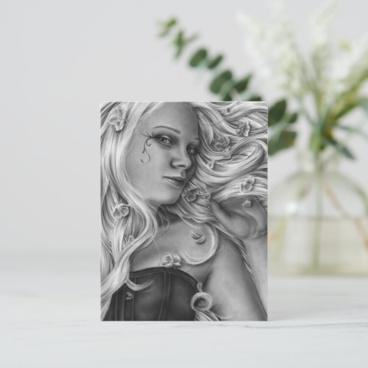 Schoonheid in bloesem Briefkaart (Staand voorkant)