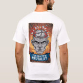 Schoonheid in brutaliteit t-shirt (Achterkant)