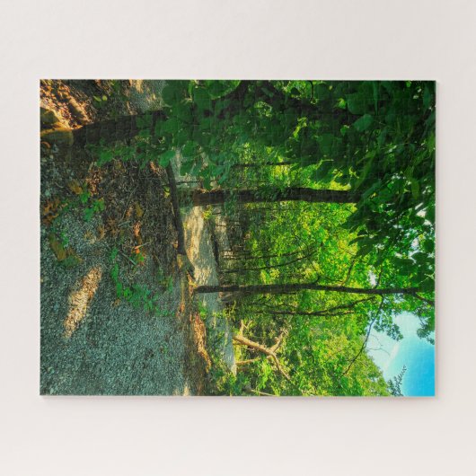 Schoonheid in de Bossen puzzel Legpuzzel (Horizontaal)