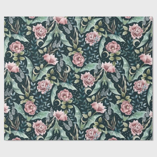 Schoonheid in de nacht inpakpapier (Vlak)