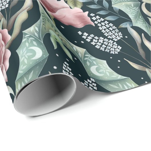 Schoonheid in de nacht inpakpapier (Rol Hoek)