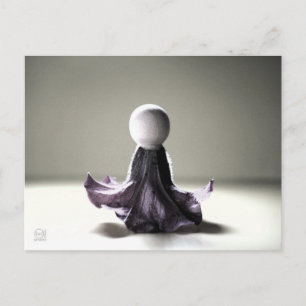 Schoonheid in eenvoud en kleine dingen. briefkaart