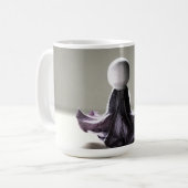 Schoonheid in eenvoud en kleine dingen. koffiemok (Voorkant links)