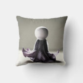 Schoonheid in eenvoud en kleine dingen. kussen (Achterkant)