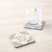 Schoonheid in elke schaduw drank onderzetter (Rechterzijde)