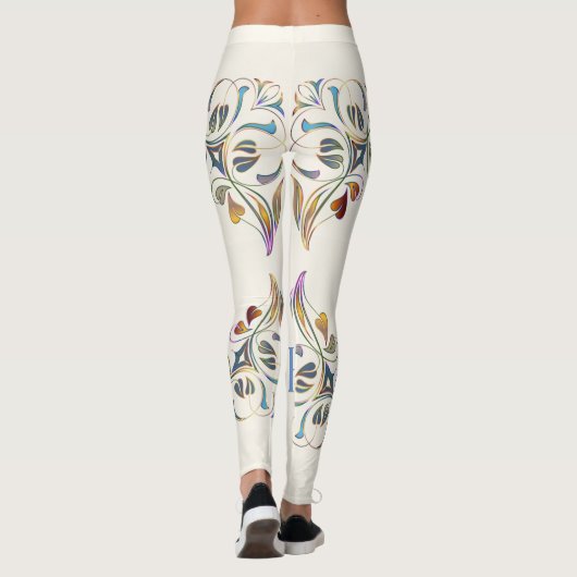 Schoonheid in elke schaduw Leggings (Achterkant)
