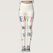 Schoonheid in elke schaduw Leggings (Voorkant)