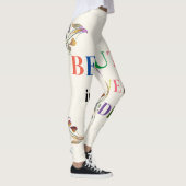 Schoonheid in elke schaduw Leggings (Rechts)