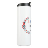 Schoonheid in elke schaduw thermische tumbler thermosbeker (Gedraaid links)