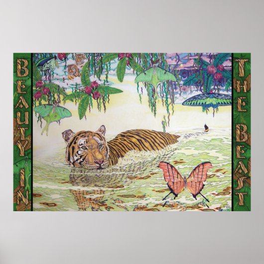 Schoonheid in het beest poster (Voorkant)