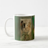 Schoonheid in het groen koffiemok (Links)