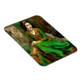 Schoonheid in het groen magneet (Rechterzijde)