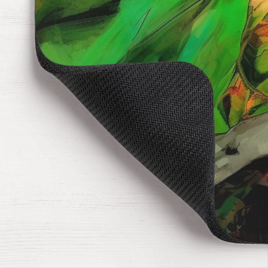 Schoonheid in het groen muismat (Hoek)