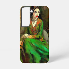 Schoonheid in het groen samsung galaxy hoesje