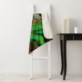 Schoonheid in het groen sherpa deken (In situ)