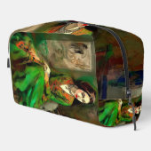 Schoonheid in het groen toilettasje (Rechterhoek)