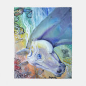 Schoonheid in het hemelpaard fleece deken (Voorkant)