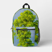 Schoonheid in het Storm Bedrukte Rugzak (Voorkant)