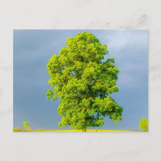 Schoonheid in het Storm Briefkaart (Voorkant)