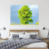 Schoonheid in het Storm Canvas Afdruk (Insitu (Slaapkamer))