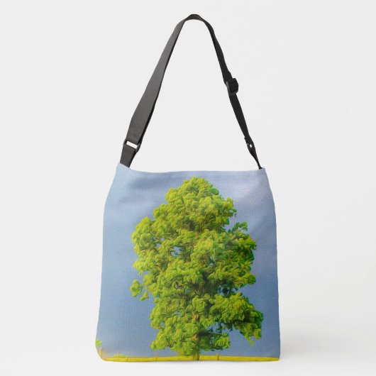 Schoonheid in het Storm Crossbody Tas (Achterkant)