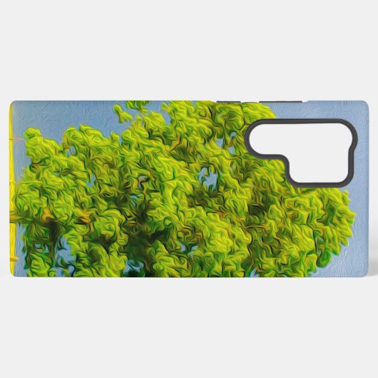 Schoonheid in het Storm Samsung Galaxy Hoesje (Achterkant horizontaal)