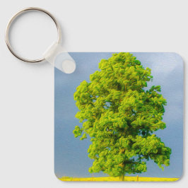 Schoonheid in het Storm Sleutelhanger