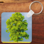 Schoonheid in het Storm Sleutelhanger (Achterkant)