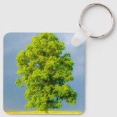 Schoonheid in het Storm Sleutelhanger (Achterkant)