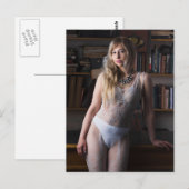 Schoonheid in het Wit! Briefkaart (Voorkant / Achterkant)