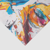 Schoonheid in kleur Splash1 Tissuepapier (Detail)