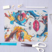 Schoonheid in kleur Splash1 Tissuepapier (Craft)