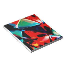 Schoonheid in Kleurchaos Notitieblok