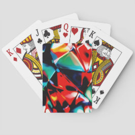Schoonheid in Kleurchaos Pokerkaarten