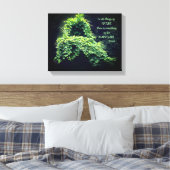 Schoonheid in Natuur wijnen Inspirerend citaat Canvas Afdruk (Insitu (Slaapkamer))