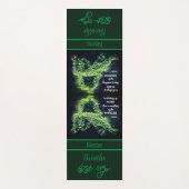 Schoonheid in Natuur wijnen Inspirerend citaat Yogamat (Voorkant)