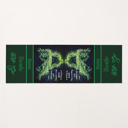 Schoonheid in Natuur wijnen Inspirerend citaat Yogamat (Voorkant (horizontaal))