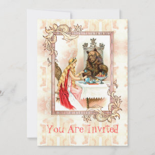 Schoonheid in roze en de uitnodiging tot beest