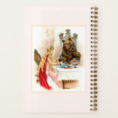 Schoonheid in Roze en het Beest Notitieboek (Achterkant)