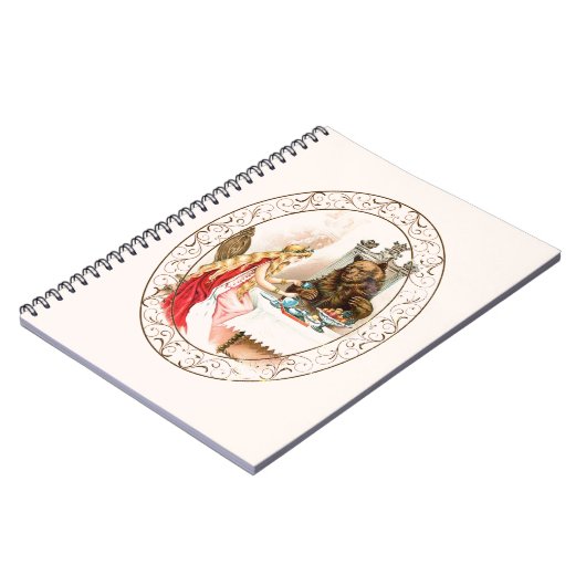 Schoonheid in roze en in het beest notitieboek (Linkerzijde)