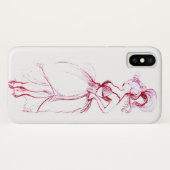 SCHOONHEID IN ROZE JURK Case-Mate iPhone CASE (Achterkant (horizontaal))