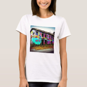 Schoonheid in Vernietiging   Verlaten woning T-shirt