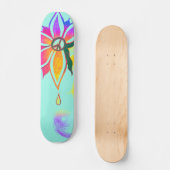 Schoonheid in vredesskatebord persoonlijk skateboard (Voorkant)